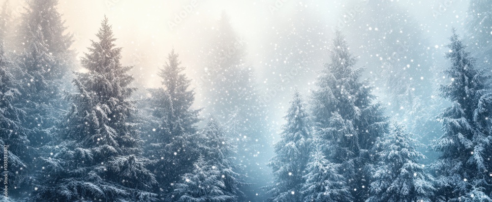 The Snowy Winter Forest The Snowy Winter Forest