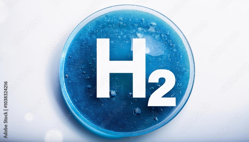 Fototapeta premium Hydrogen logo