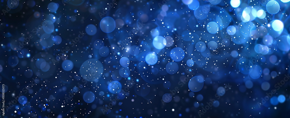 Abstract dark blue background with stars and bokeh lights. Space, universe or night sky concept. Abstract dark blue background with stars and interesting effects Abstract dark blue background with stars and bokeh lights. Space, universe or night sky concept. Abstract dark blue background with stars and interesting effects