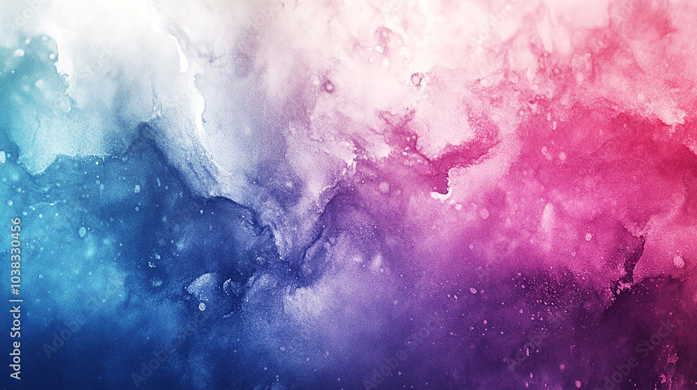 Fototapeta premium Abstract watercolor splash with a gradient effect