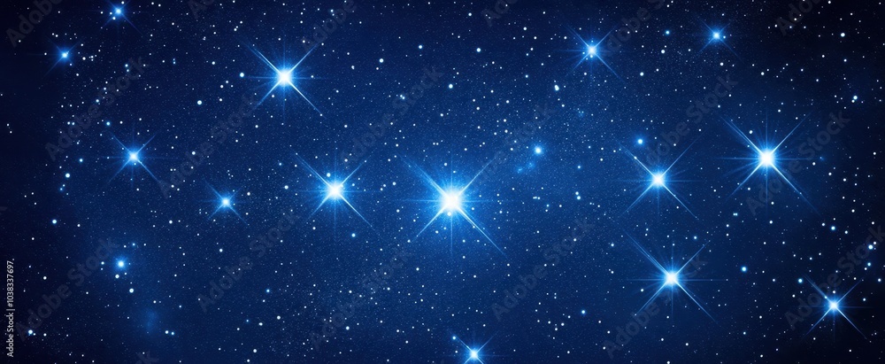 Fototapeta premium The Stars in Night Sky
