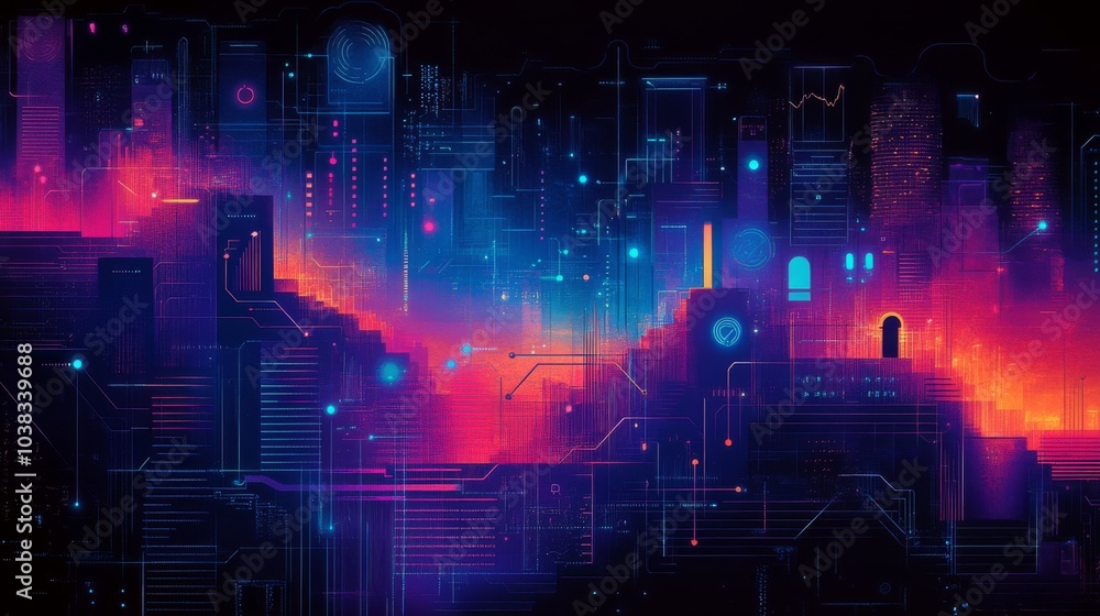 custom made wallpaper toronto digitalBiometric Authentication Illustration for Illiterate Customers in Professional Colors