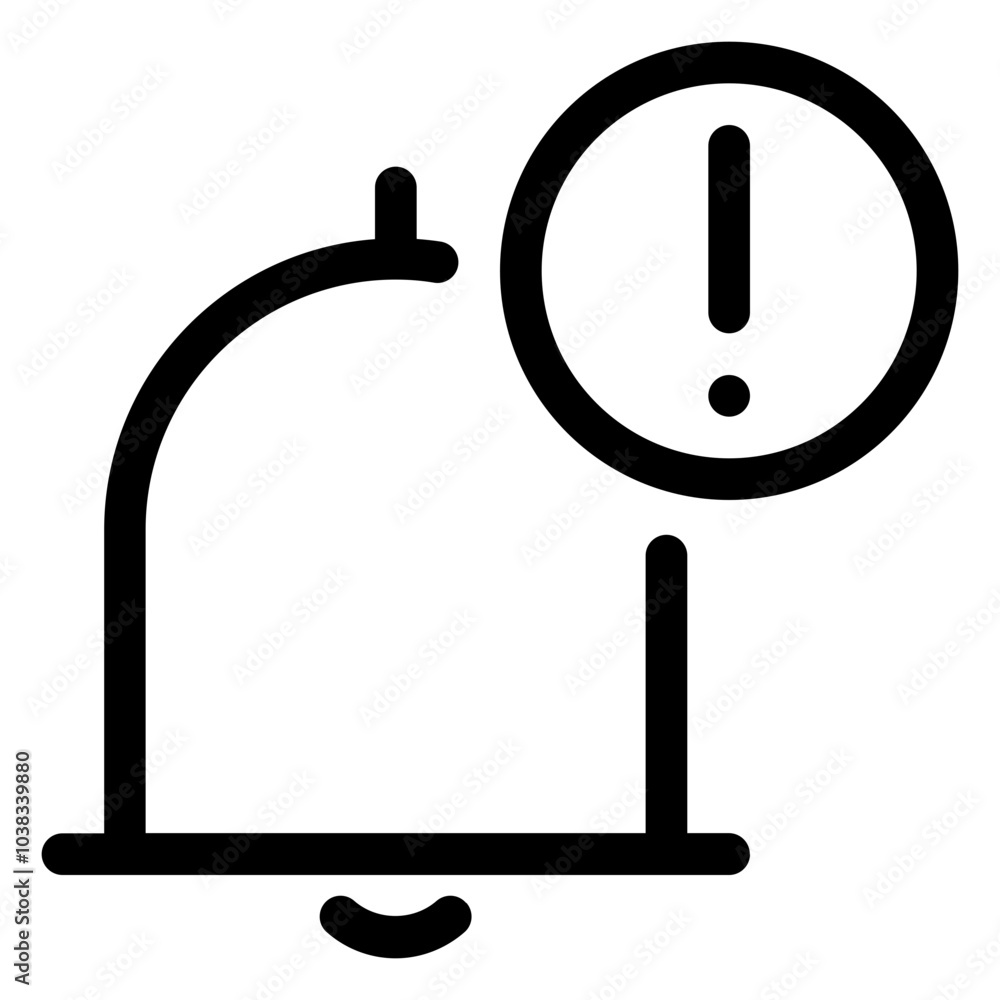 Alert Icon for Notifications, Warnings, and Urgent System Messages Alert Icon for Notifications, Warnings, and Urgent System Messages