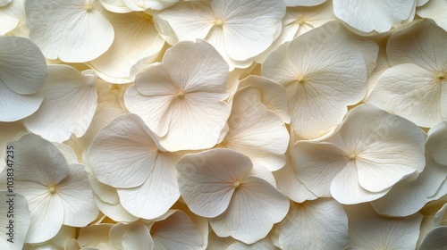 Close up of a bunch of white flowers