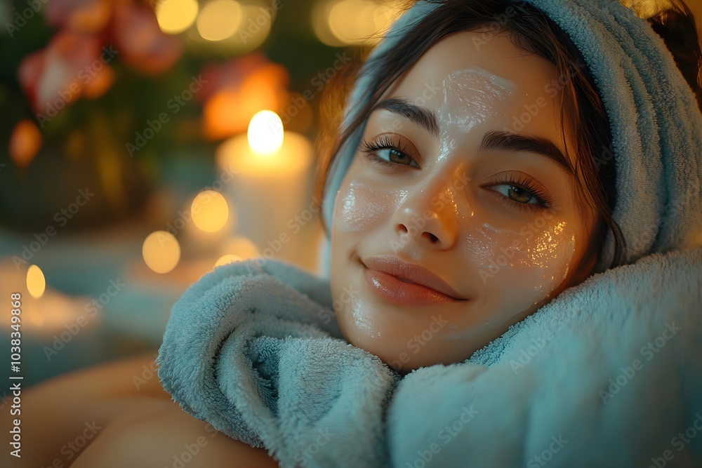 Portrait of a Luxurious Spa Treatment Portrait of a Luxurious Spa Treatment