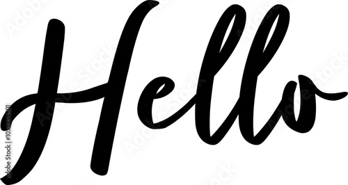 Greetings in Calligraphy Style