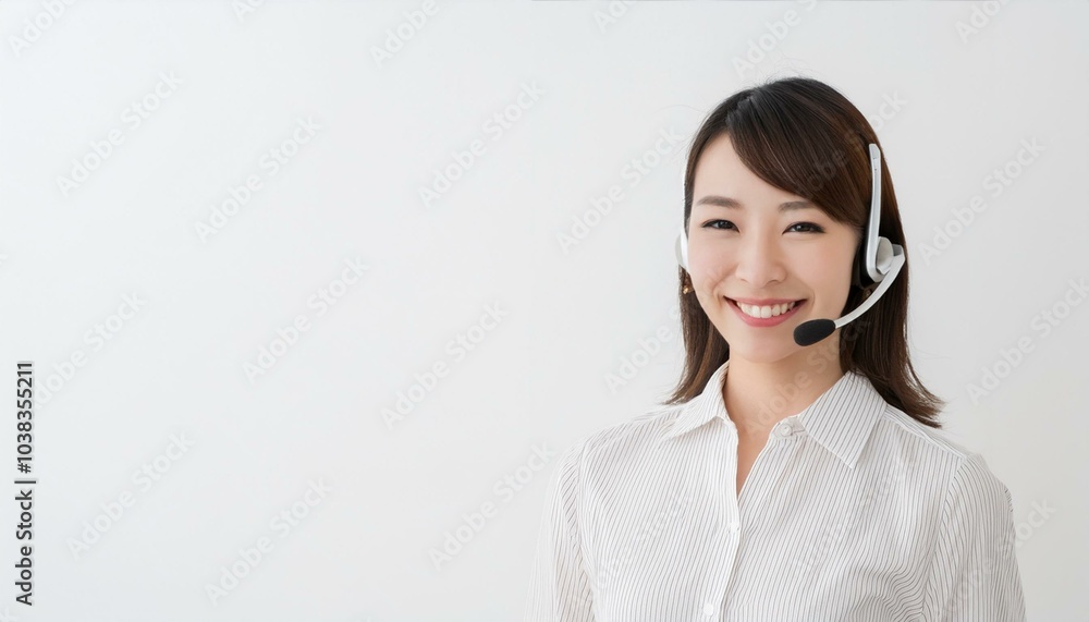 20代のオペレーターのアジア人の女性。(An Asian female operator in her 20s.)
20代のオペレーターのアジア人の女性。(An Asian female operator in her 20s.)