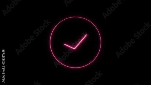 neon sign on a RGB alpha background
