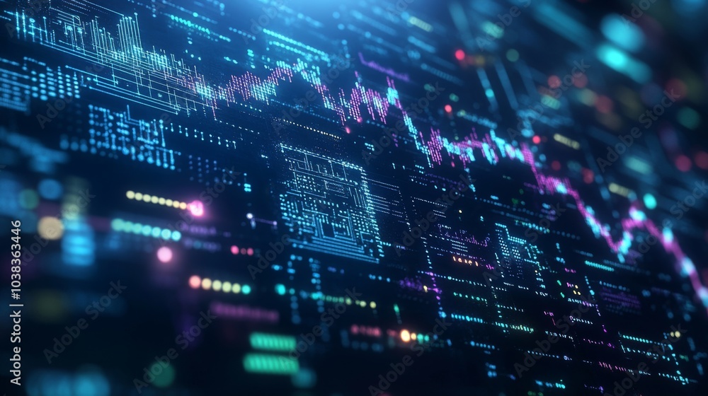 Professional Quantum Computing for Portfolio Optimization Stock Illustration Professional Quantum Computing for Portfolio Optimization Stock Illustration