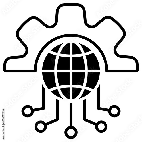 Technology  Icon Element For Design