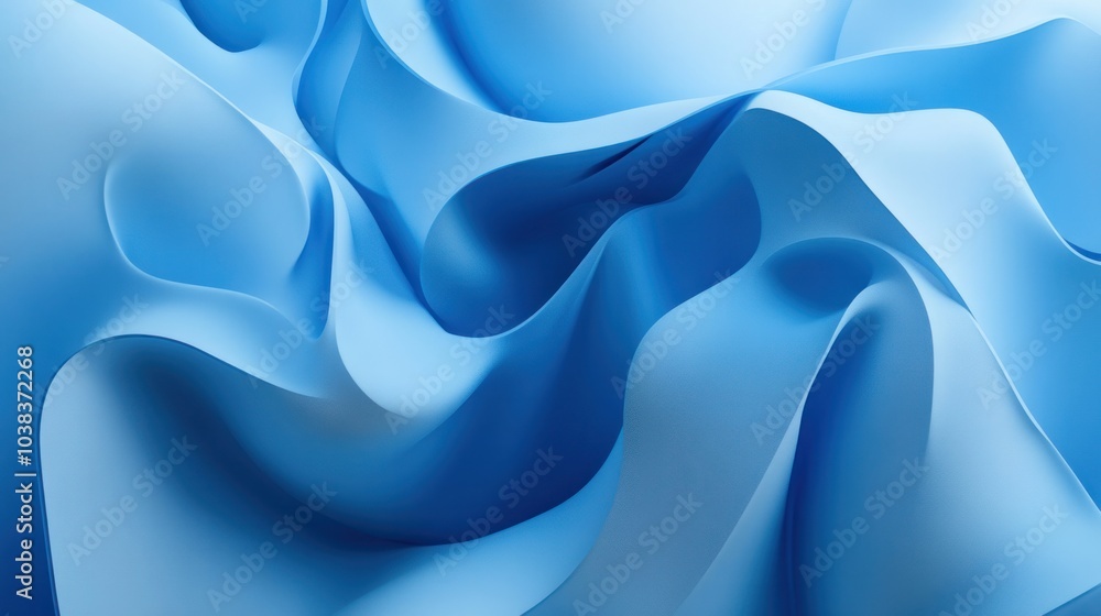 Obraz premium Abstract 3D background with geometric forms and a sense of depth