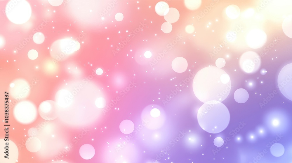 Abstract Bokeh Background with Pink, Purple, and White Lights Abstract Bokeh Background with Pink, Purple, and White Lights
