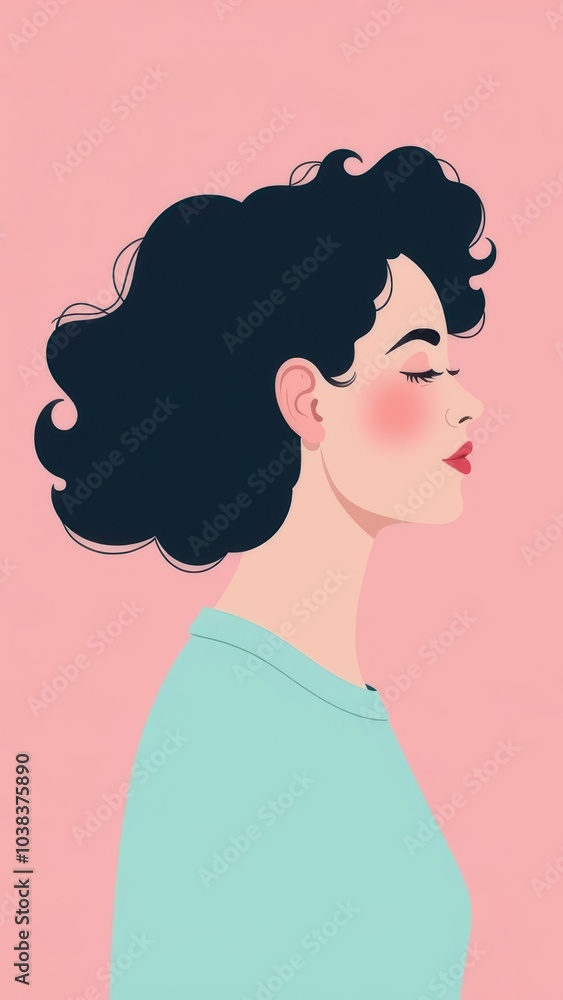 A beautifully crafted pixel art drawing featuring a woman with lovely curly hair, showcasing vibrant details and unique artistic elements A beautifully crafted pixel art drawing featuring a woman with lovely curly hair, showcasing vibrant details and unique artistic elements