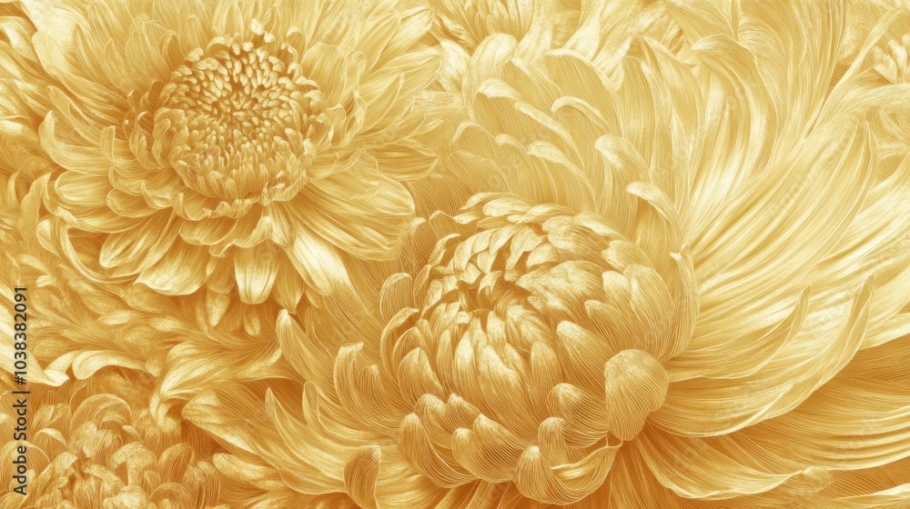 Shimmering Gold Aster Flowers Arrangement Shimmering Gold Aster Flowers Arrangement