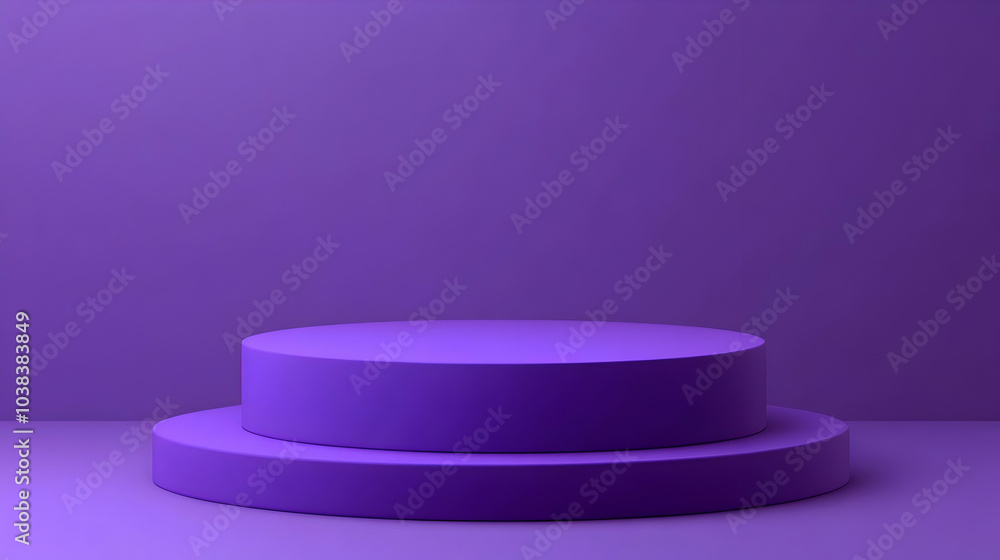 Purple Pedestal. Purple Pedestal.