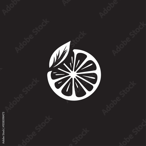 Grapefruits In cartoon, hand-drawn flat style. image for social media, websites and UI. Isolated 2D vector design in logo, icon, sketch style, simple line vector, single color. AI Generative Art.