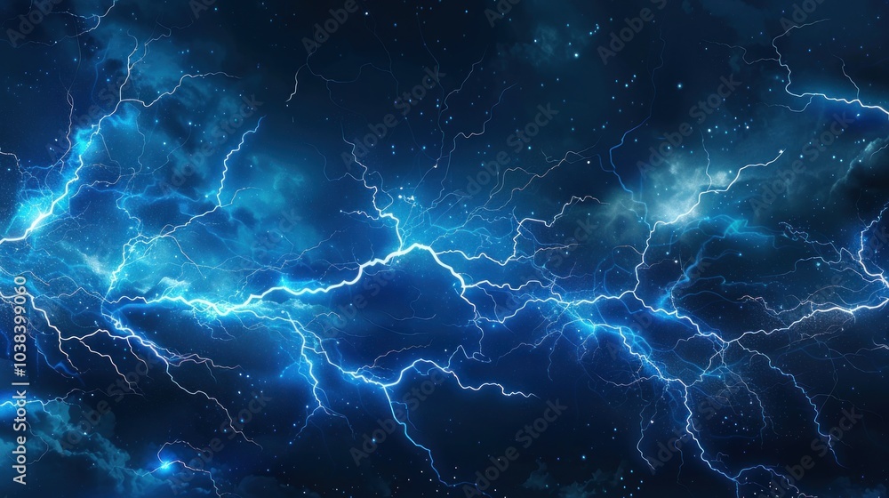 Electric Storm in the Night Sky Electric Storm in the Night Sky