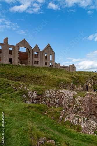 Ruins of slains Castle scotland