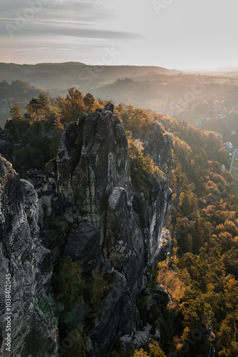 Bastei am Morgen