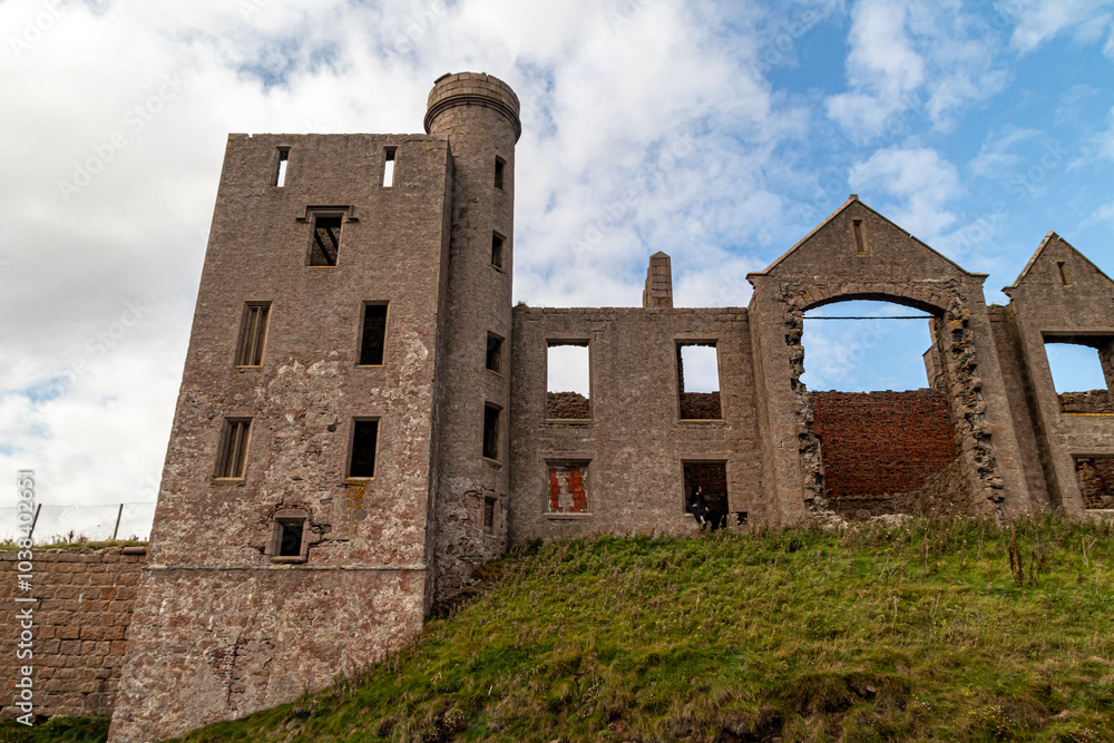 Ruins of slains Castle scotland Ruins of slains Castle scotland