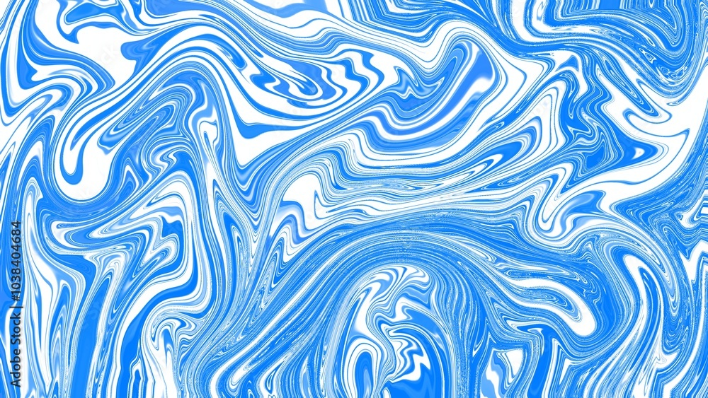Mixed blue and white background wallpaper with liquid marble texture Mixed blue and white background wallpaper with liquid marble texture
