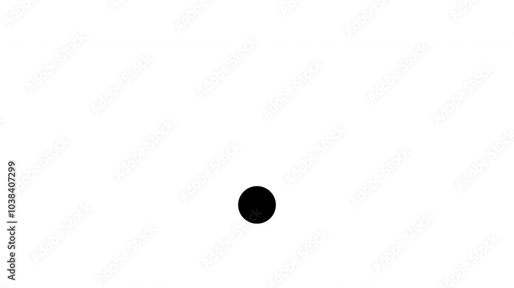 dot bounce on a puddle animated loading motion graphic alpha channel loop video design dot bounce on a puddle animated loading motion graphic alpha channel loop video design