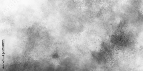 Peeling paint on a gray concrete wall. White painted abstract background. grunge concrete overlay texture, dirty grunge texture background. White and black background on polished stone marble texture.