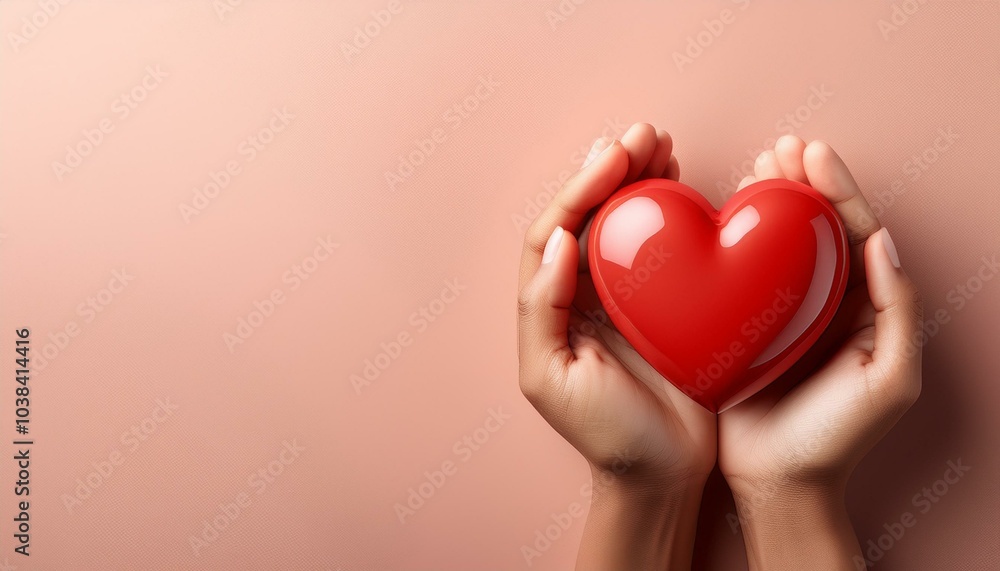 ハートを持っている手とコピースペース(hands holding heart and copy space)
ハートを持っている手とコピースペース(hands holding heart and copy space)