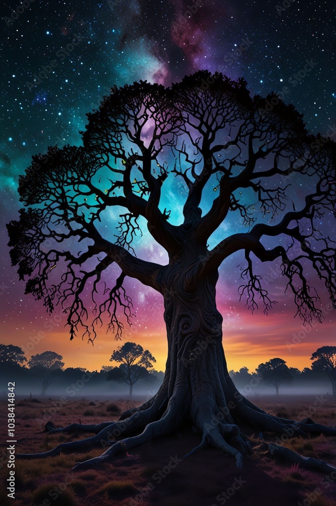 tree in the desert tree in the desert