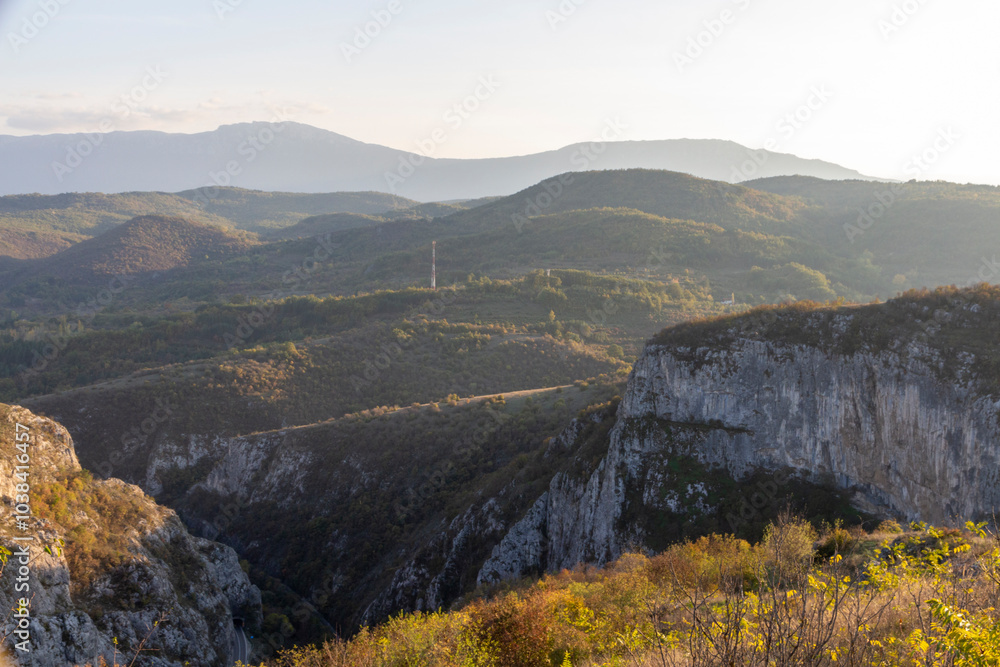 Sicevac gorge at autumn Sicevac gorge at autumn