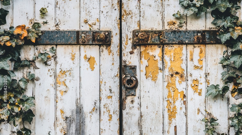 Closed factory gates with rusting metal and faded paint, symbolizing the decline of industry and the passage of time, reflecting a poignant reminder of economic shifts and the human impact of change Closed factory gates with rusting metal and faded paint, symbolizing the decline of industry and the passage of time, reflecting a poignant reminder of economic shifts and the human impact of change