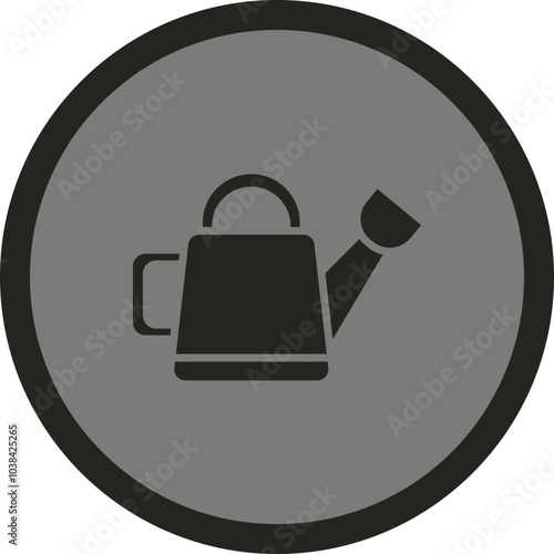 Watering Pot Icon Design