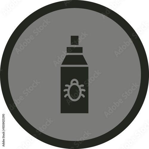 Bug Repellent Icon Design