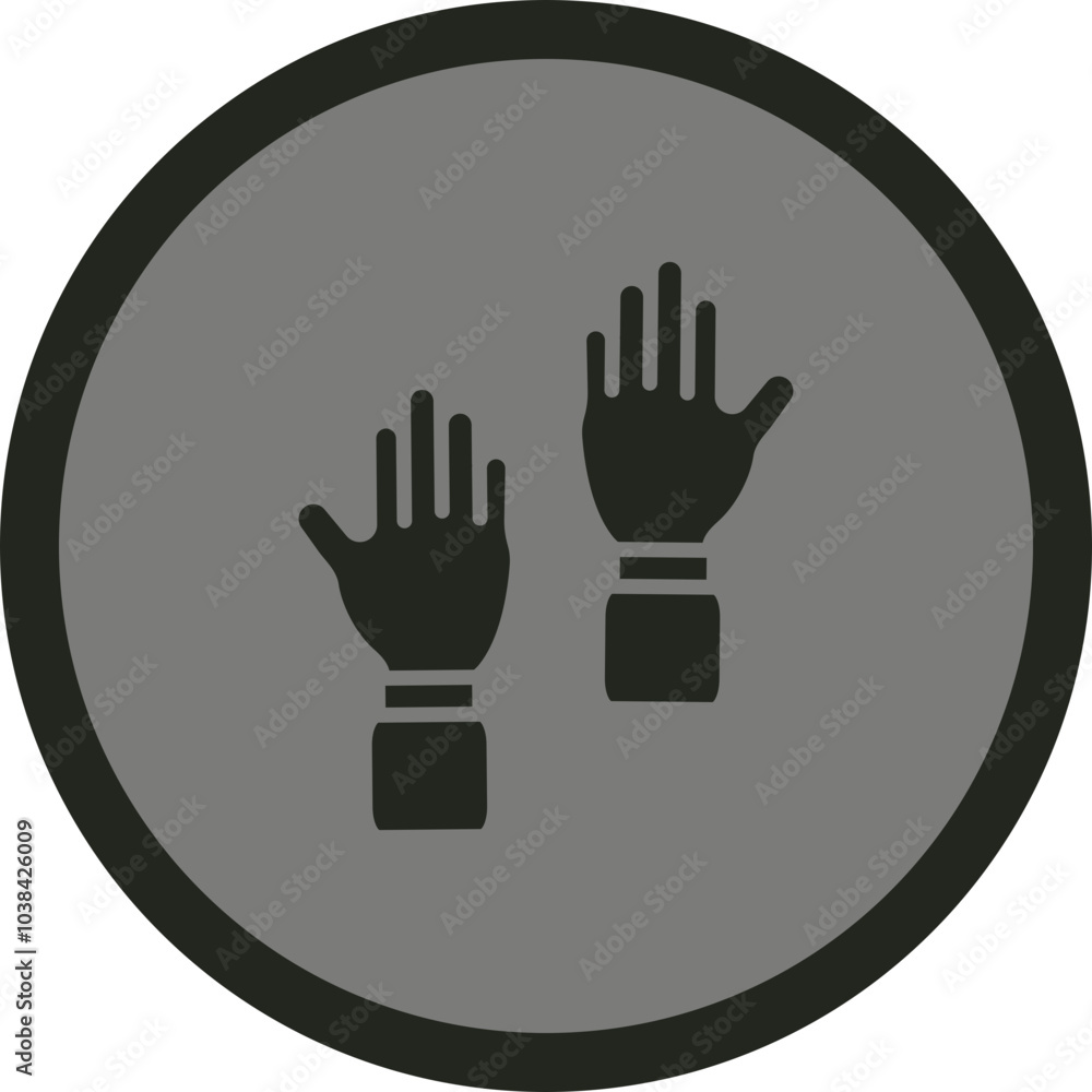 Hand up Icon Design Hand up Icon Design