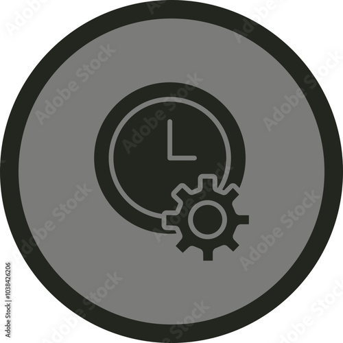 Time Management Icon Design