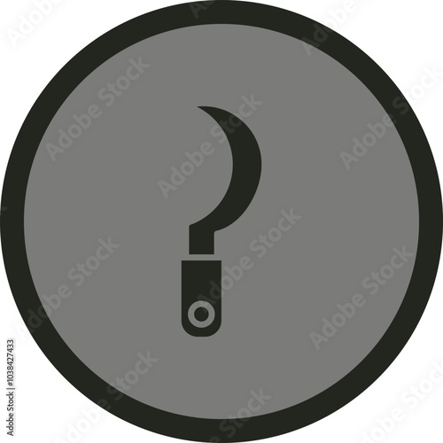 Sickle Icon Design