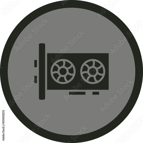Graphic Card Icon Design