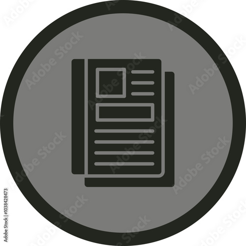 Magazine Icon Design