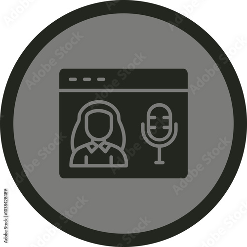 Webcast Icon Design