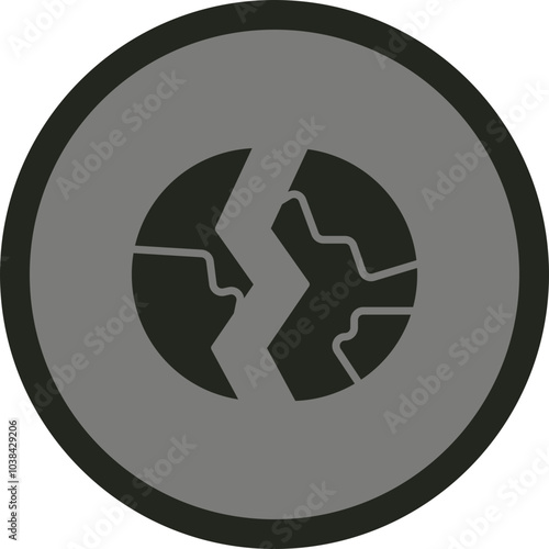 Destroyed Icon Design