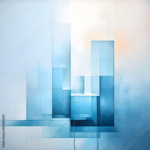 abstract background with geometric shape