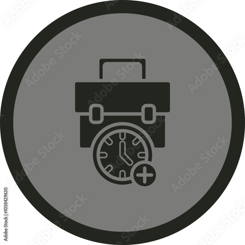 Overtime Icon Design