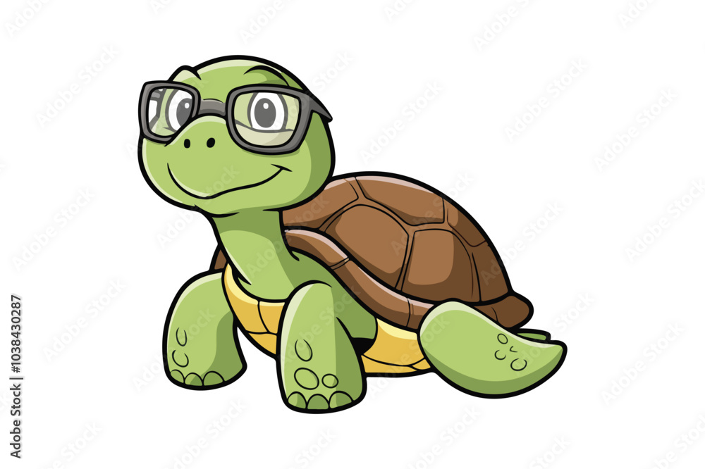 Fototapeta premium Turtle vector illustration.
