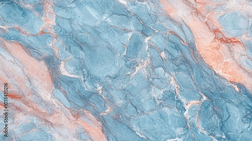 Elegant Blue Marble Texture for Backgrounds