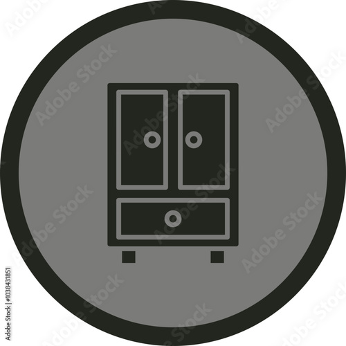 Cupboard Icon Design