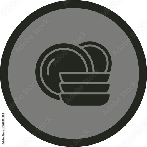 Dishware Icon Design