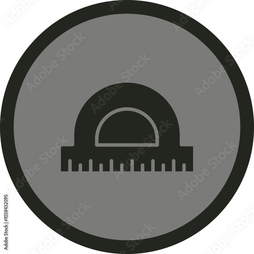 Protractor Icon Design