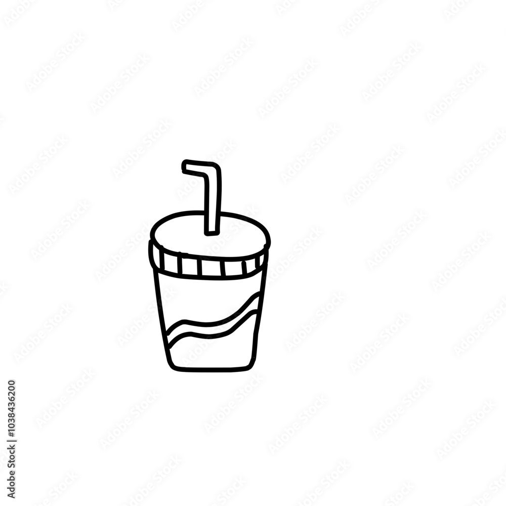 Fast Food Line Icon Fast Food Line Icon
