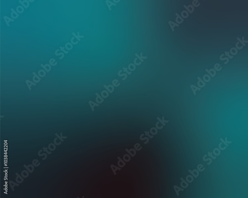 Vibrant Teal Gradient Color Background EPS Vector Template