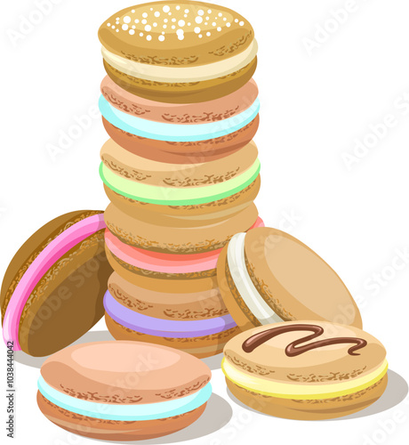 Macaron tower emblem